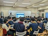 岩見沢東高校での「進路選択の教室」プログラム実施風景（写真：山本氏提供）