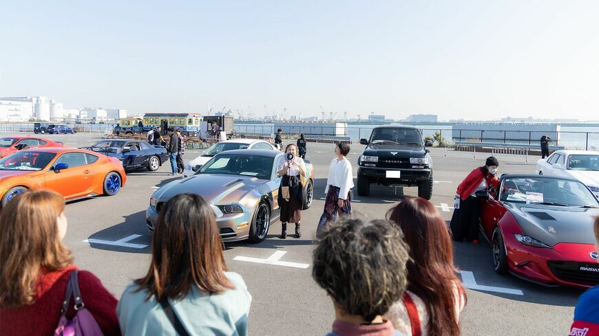 「GIRLS CAR COLLECTION × Japan Mobility Show 2025」の様子（写真：三木 宏章）