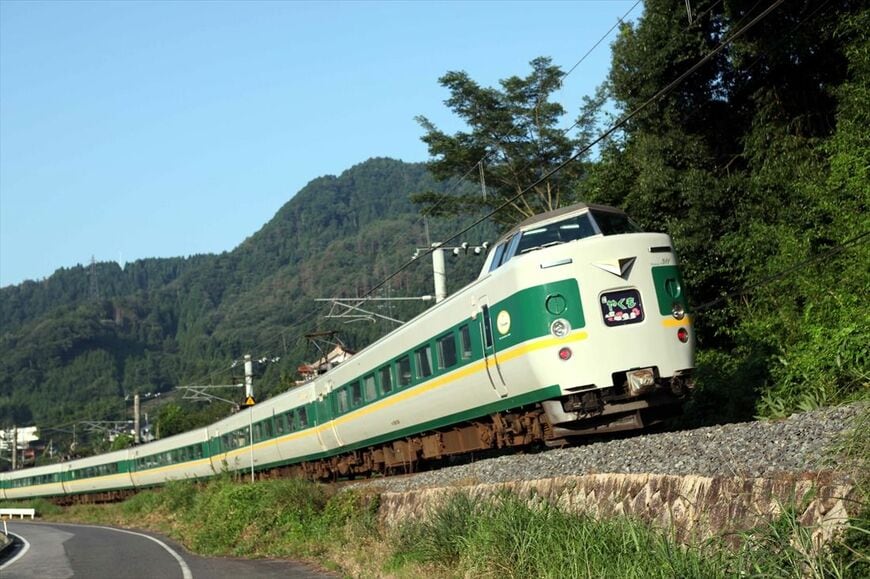 JR化後にリニューアルされた「やくも」381系（撮影：南正時）