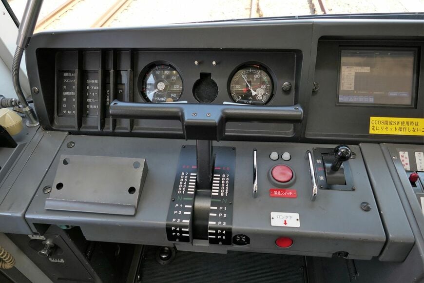 ブレーキは7段化している（記者撮影）