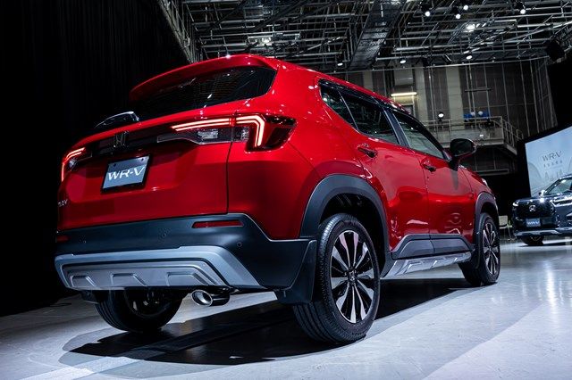 ホンダの新型SUV「WR-V」（写真：三木宏章）