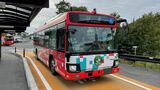 現在営業運転中の自動運転バス（2023年3月現在）。気仙沼線BRTで柳津～陸前横山間のみ自動運転走行している（写真：JR東日本）