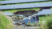 相次ぐ損壊 見抜けぬ不具合 太陽光発電の落とし穴