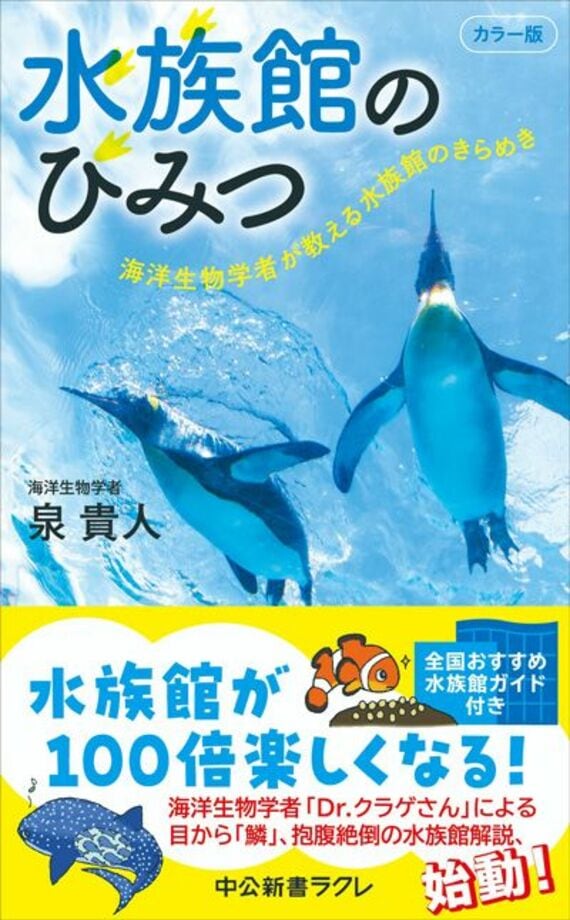 カラー版-水族館のひみつ-海洋生物学者が教える水族館のきらめき (中公新書ラクレ, 848)
