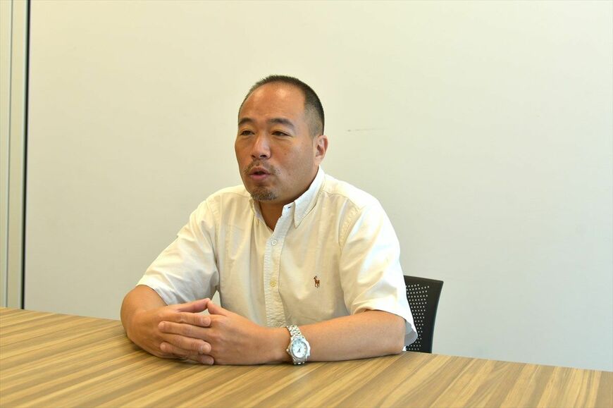 NOYAMA社長の久保田和拓氏。幼少期からボーイスカウトなどアウトドア経験豊富な人物（写真：三菱自動車工業）