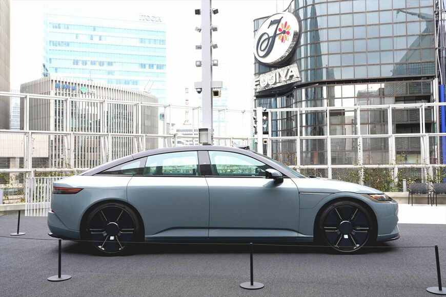 ソニー・ホンダモビリティ「AFEELA 1」（写真：森口将之）