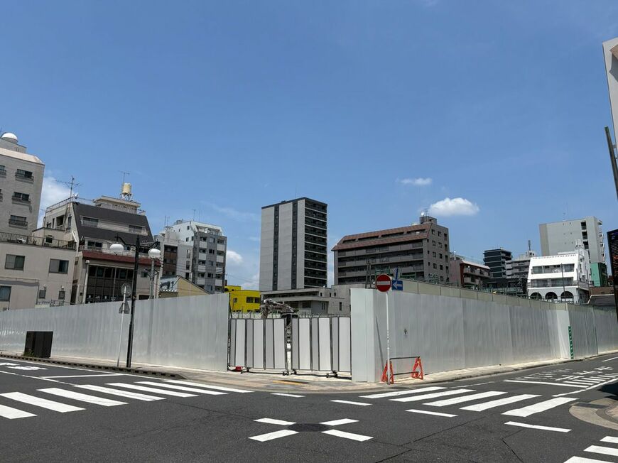 かつて存在したダイエー跡地。今後の利用は未定（写真：筆者撮影）