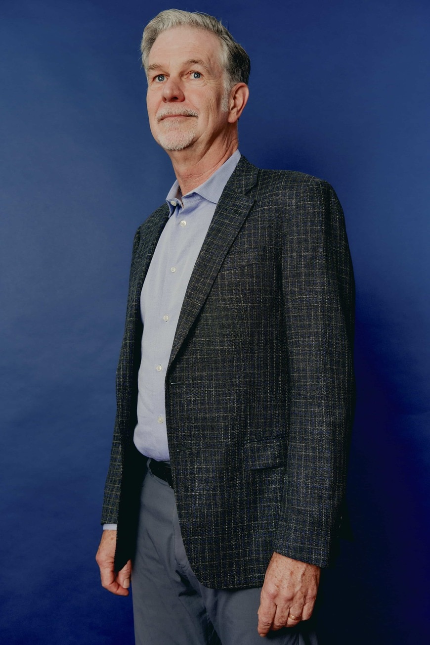 CEOを辞任するヘイスティングス（写真：Victor Llorente forThe New York Times）