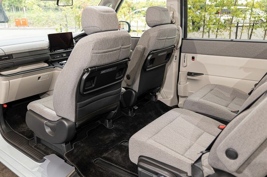 ホンダの新型ステップワゴン（東洋経済オンライン編集部撮影）