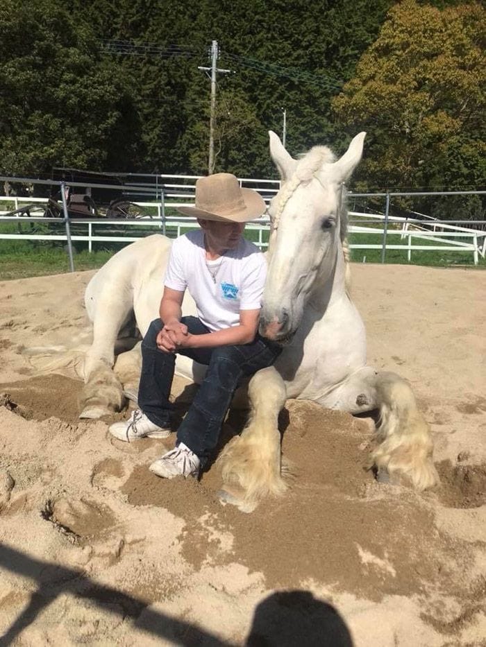 貞松さんとミルク