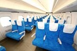 東海道新幹線N700Sの普通車。シートピッチはE7系などと同様に1040mmだ（撮影：尾形文繁）