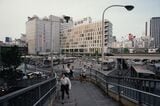 1989年の渋谷駅西口（編集部撮影）