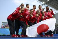 シンクロ日本がチームで銅､3大会ぶり