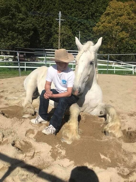 貞松さんとミルク