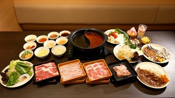 「国産牛 しゃぶしゃぶ食べ放題コース」2899円