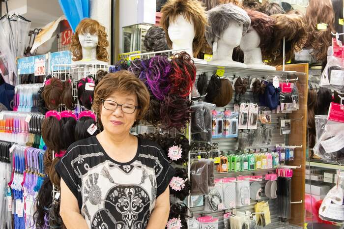 かつらの専門店シブヤアクセサリーの小黒淑子氏