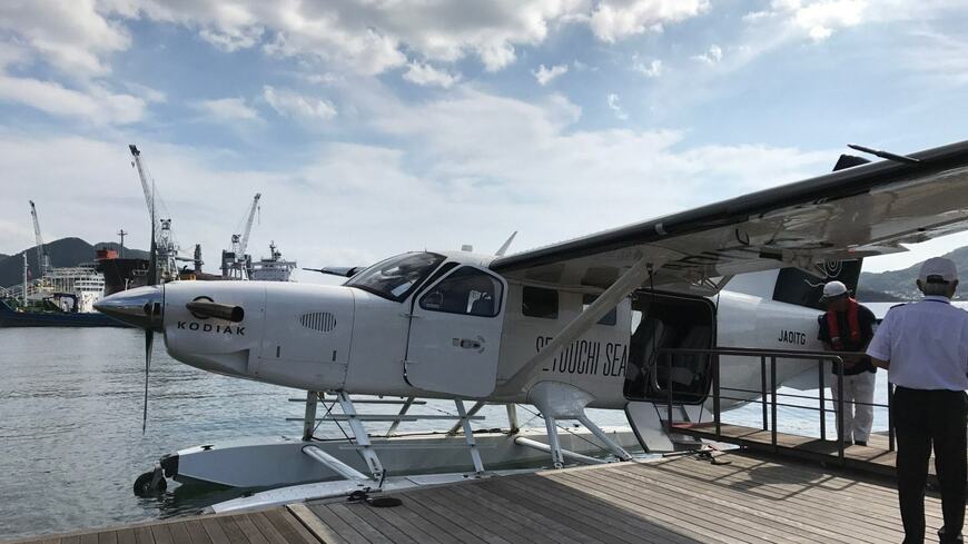 しまなみ海道の絶景は｢水陸両用飛行機」で。広島の「せとうちSEAPLANES」は日本では戦後初の旅客運行を開始、大きな注目を集めている（写真：筆者提供）