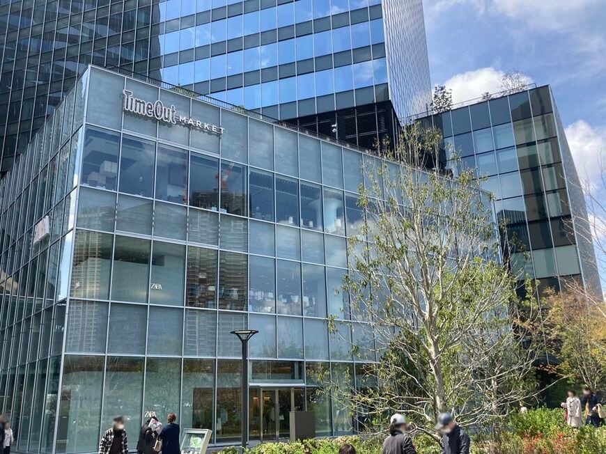 アジア初進出の海外発フードコート、タイムアウトマーケットへ（筆者撮影）