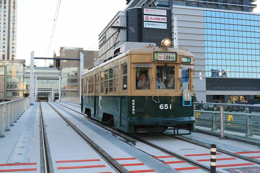 広島電鉄　被爆電車の650形