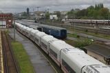 ドイツ鉄道が導入するスペイン・タルゴ社製の連接式客車「ICE-L」（撮影：橋爪智之）