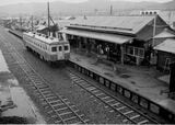国鉄時代の池北線足寄駅。1両の気動車が停車中（撮影：南正時）