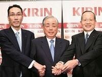 キリンビバレッジが飲料業界5位に転落、カリスマ社長に重圧