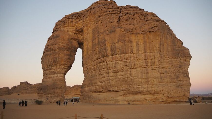 アルウラの観光地の一つ、エレファントノーズ（筆者撮影）