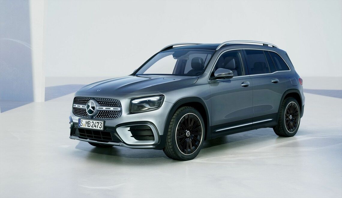 7人乗りSUVとして人気のメルセデス・ベンツ「GLB」（写真：メルセデス・ベンツ日本）