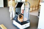 ポーターロボットが荷物を運んでくれます
