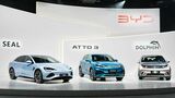 BYDは3車種の乗用EVを日本市場に投入する（写真はBYD日本法人のウェブサイトより）