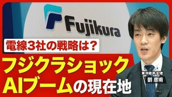 【キオクシアだけじゃない！】“電線御三家”にAIの追い風／フジクラ株価急落はなぜ起きた／「AI銘柄」と言われ…