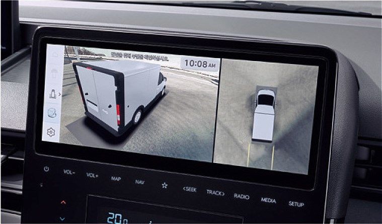 ホワイトハウスが展示していたヒョンデの商用BEV「ST1」（写真：ホワイトハウス）