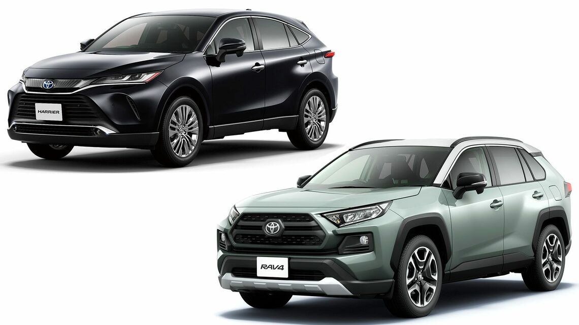 RAV4 ハリアー