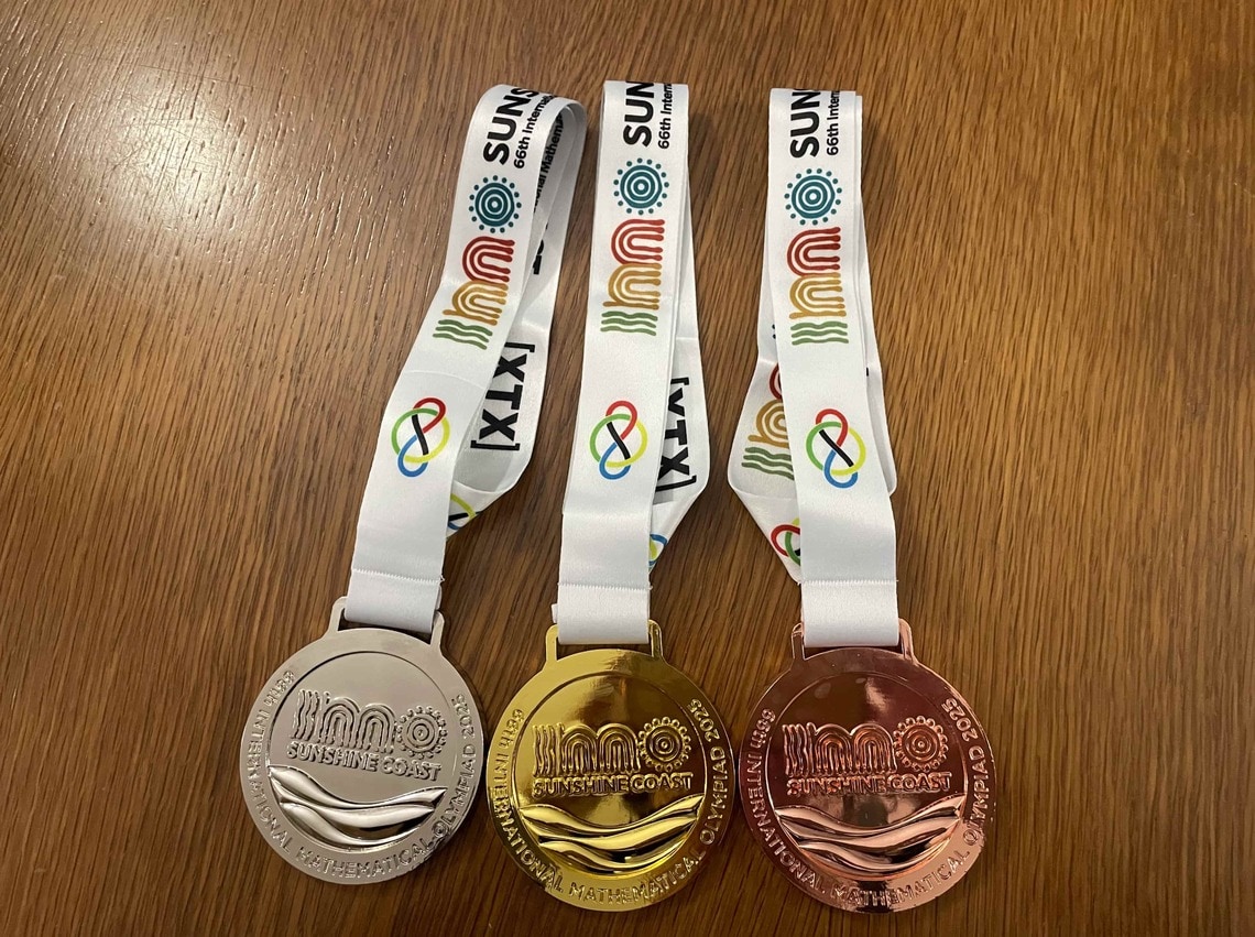 数学オリンピックのメダル