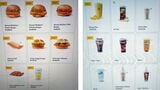 インドのマックの注文画面