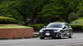 空力に優れたエレガント＆スポーティな姿…アウディ新型｢A6アバント｣がライバルのステーションワゴンと異なる理由
