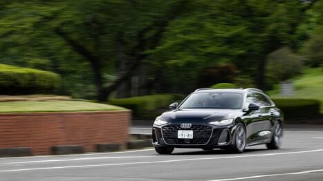空力に優れたエレガント＆スポーティな姿…アウディ新型｢A6アバント｣がライバルのステーションワゴンと異なる理由