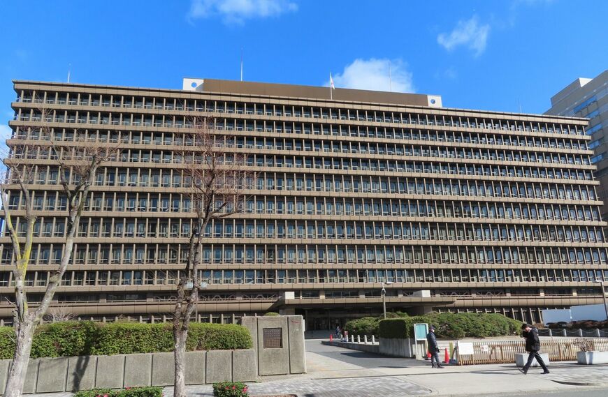 林地開発許可の取り消し訴訟の控訴審が行われている大阪高裁（写真：河野博子撮影）