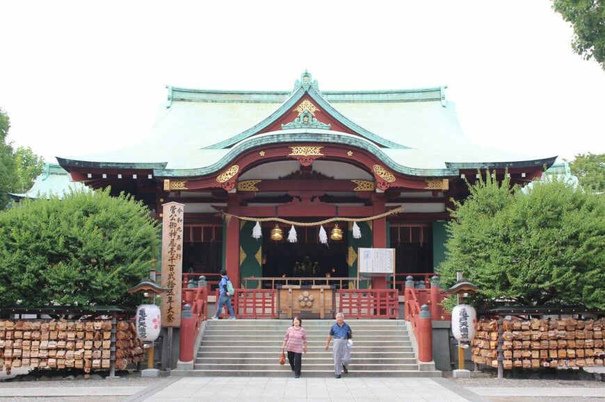 本殿をパシャリ（筆者撮影）