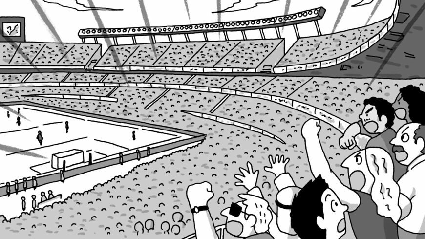 スタジアムの熱狂