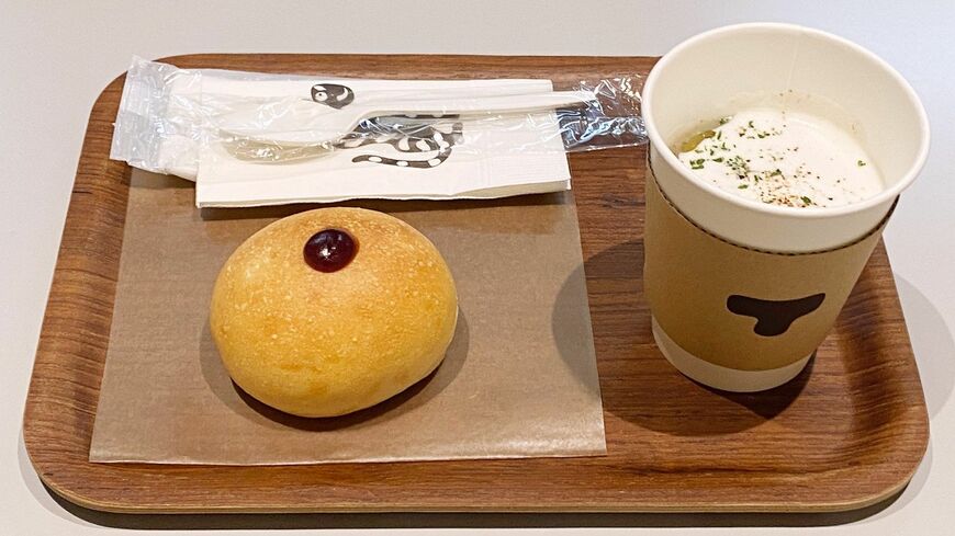 和菓子の老舗とらやが運営するカフェ「トラヤあんスタンド」のモーニング。その実力や、いかに…！？（筆者撮影）／配信先では写真をすべて見られない場合があります。本サイト（東洋経済オンライン）内で御覧ください