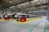 エリザベス線の車両基地（写真： (c) Transport for London）