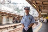 東武東上線　大山駅　市川直樹駅長