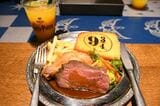 「バック・トゥ・ホグワーツ」特別イベントの様子。この日提供された特別メニュー（記者撮影）