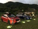 SUBARUが千葉県鴨川で実施した、メディア向けオートキャンプの様子（筆者撮影）