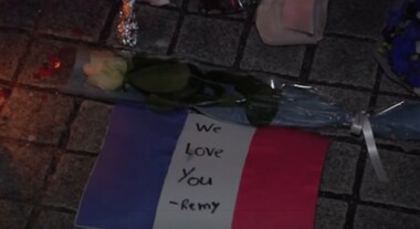 People in Japan Pay Tribute to Paris Shooting Victims