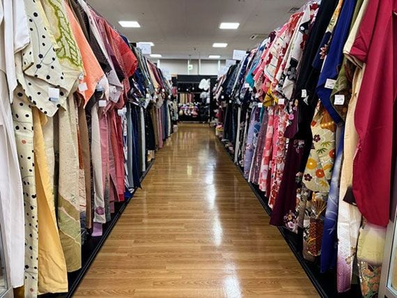 ブックオフの着物売り場