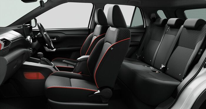トヨタ「ライズ」のインテリア
