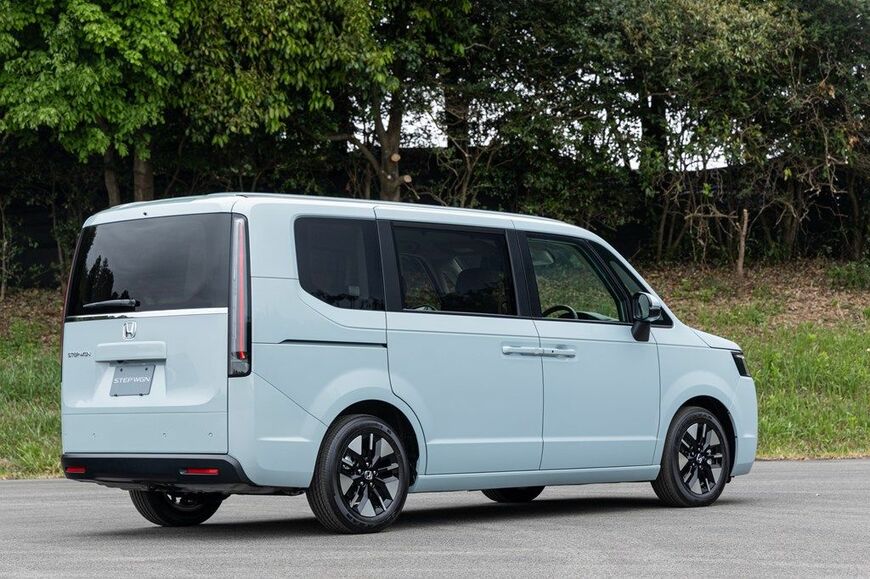 ホンダの新型ステップワゴン（東洋経済オンライン編集部撮影）