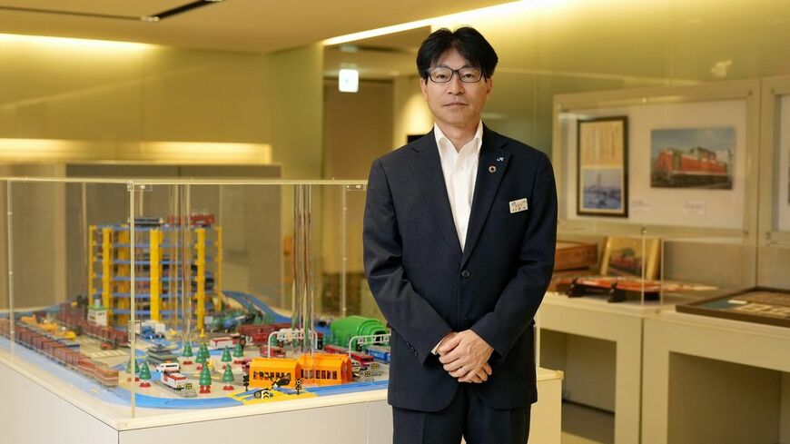 JR貨物 麦谷泰秀氏 プロフィール用